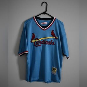Mitchell & Ness Cooperstown Collection St. Louis Cardinals Jersey, Size 48